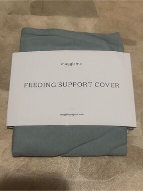 NEW Snuggle Me Organic Feeding Support Cover – Slate